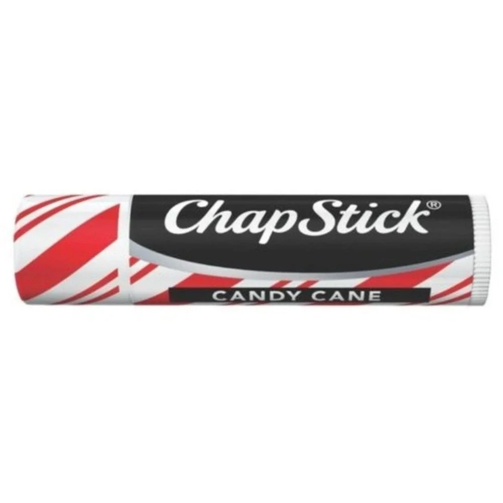 Chapstick Candy Cane Lip Balm Limited‎ Stocking Stuffer Christmas Gag Gift NWT